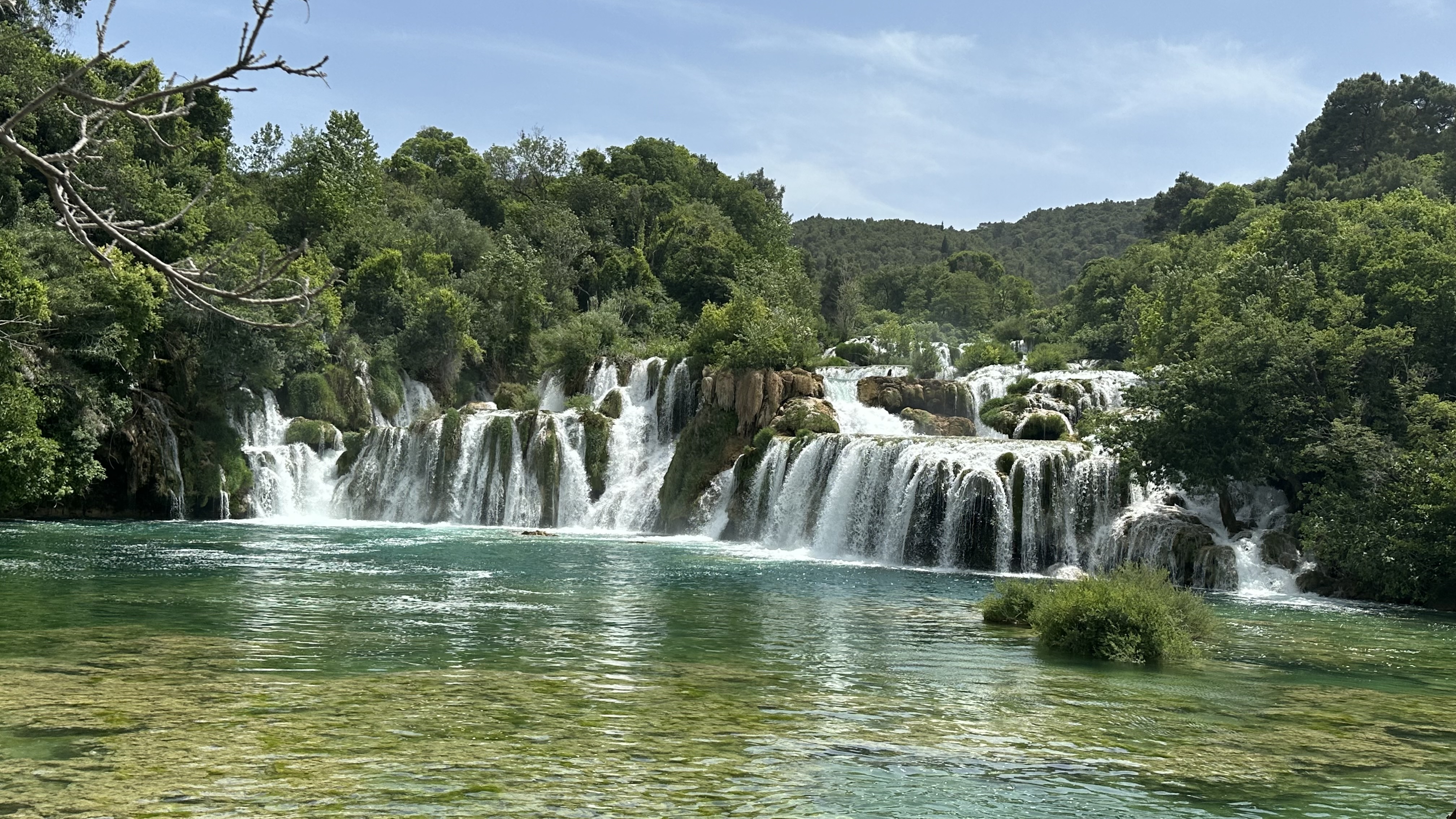 Krka Wasserfallkaskade