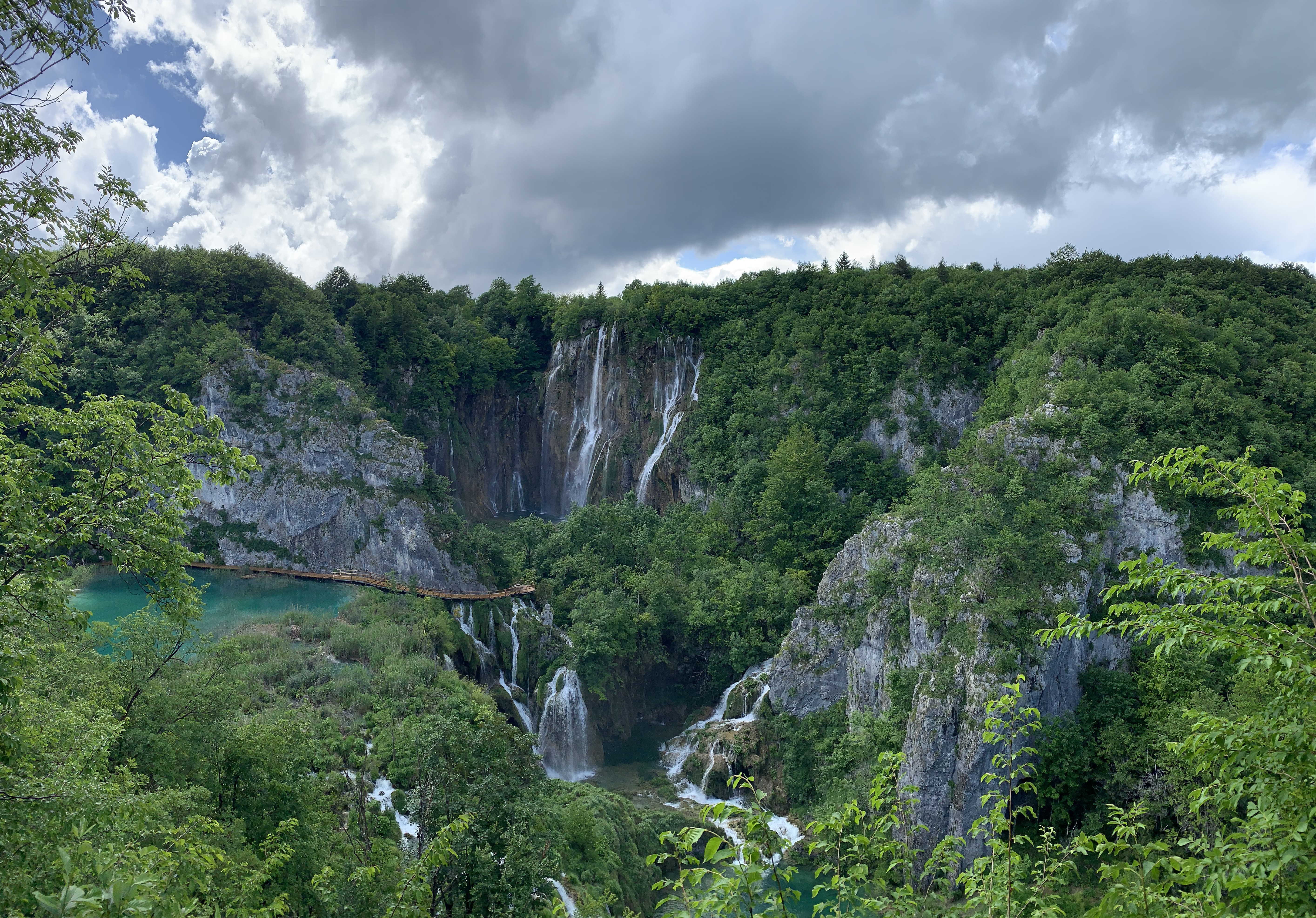 Plitvice-Seen Wasserfallkaskade